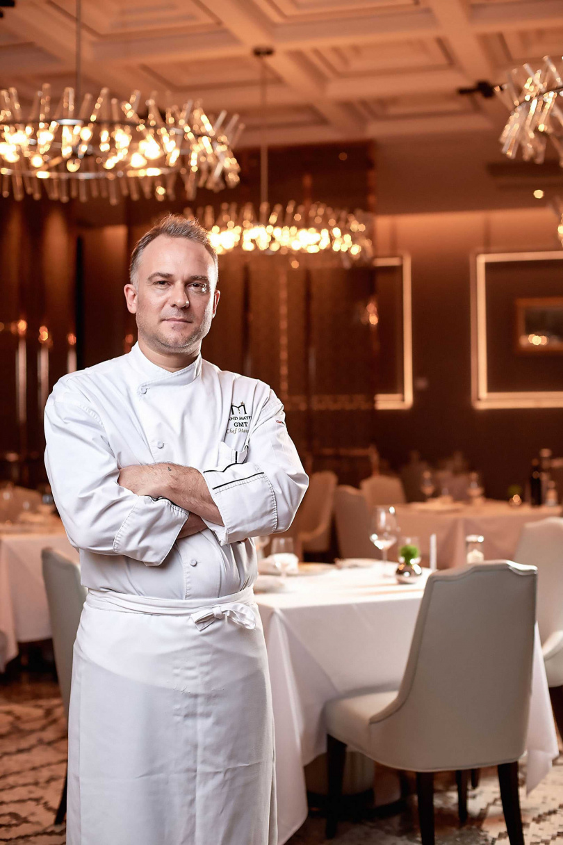 台北美福大飯店–GMT義大利餐廳主廚Massimo Picci。