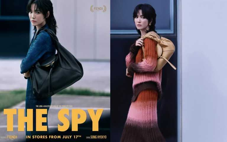 狼尾剪Fendi形象照（圖／品牌提供）
