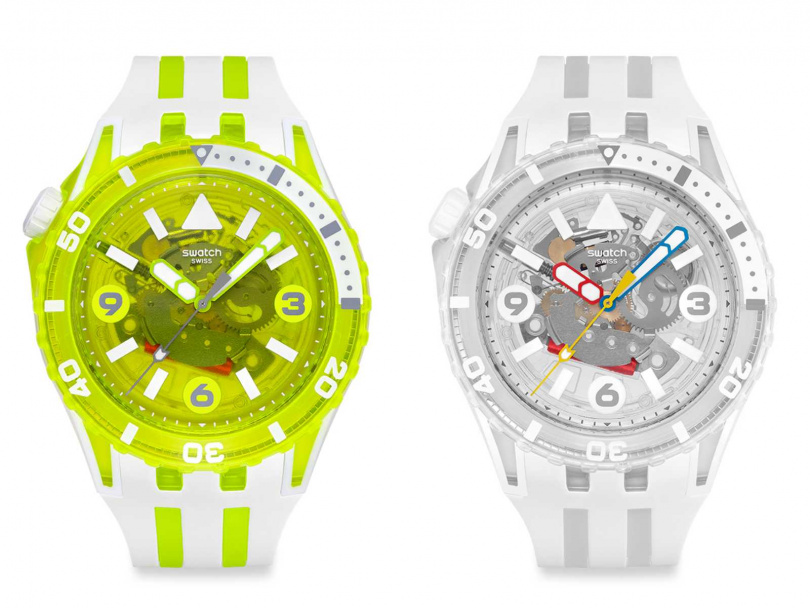 SWATCH SCUBAQUA 系列腕錶／4,850元（圖／品牌提供）