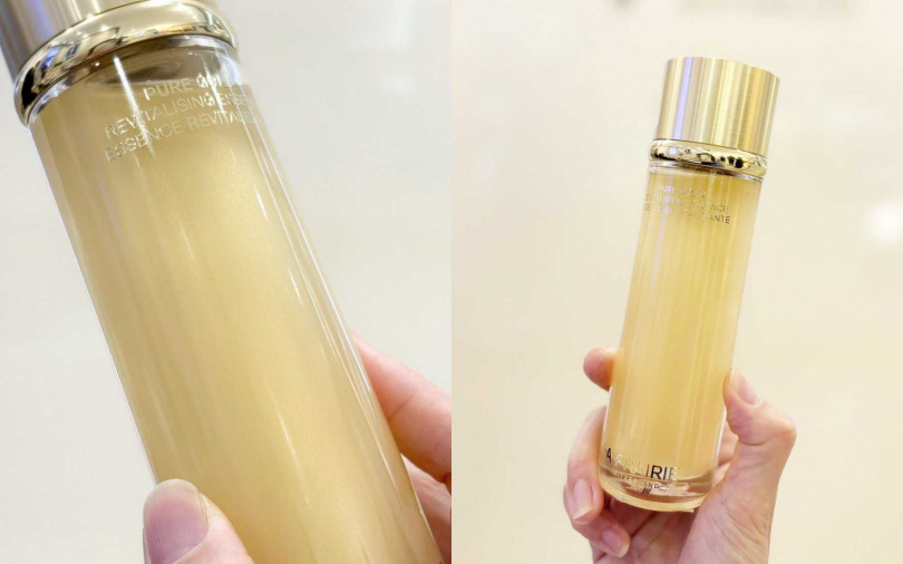 LA PRAIRIE極緻金燦金露130ml／17,050元  金露質地輕盈卻極度滋養，能在肌膚低潮期時發揮最大極限的修復與舒緩效果。（圖／吳雅鈴攝）