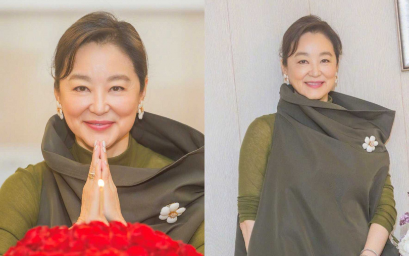 (圖/取自林青霞微博)