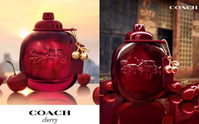 COACH GOLD時尚櫻桃香精 30ML/2,300元、 50ML/3,450元、90ML/4,500元(圖/品牌提供)