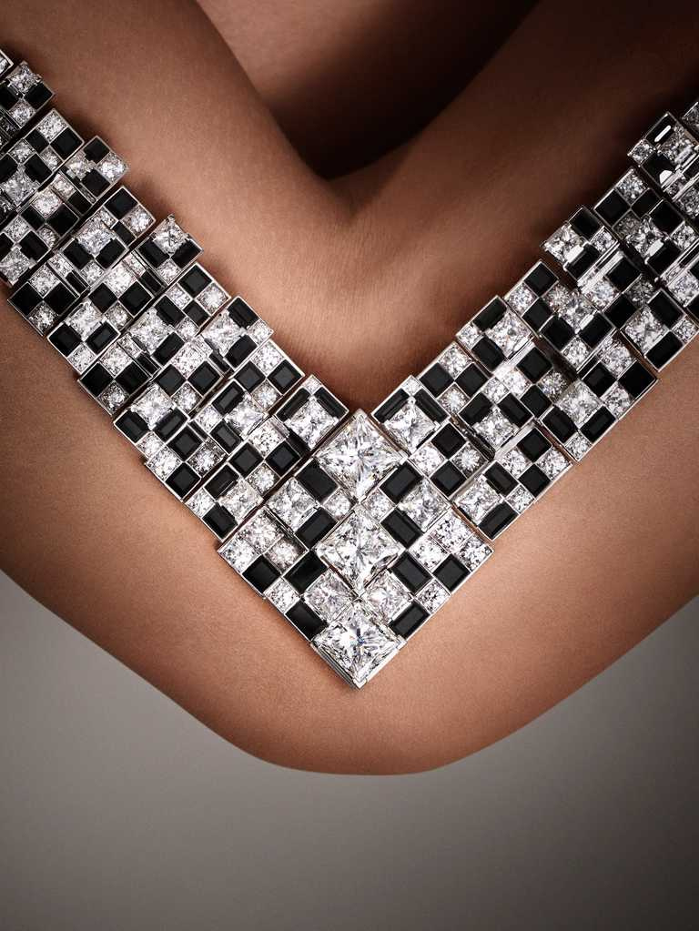 Cartier「Sixième Sens」系列頂級珠寶，MERIDE項鍊。（圖╱Cartier提供）