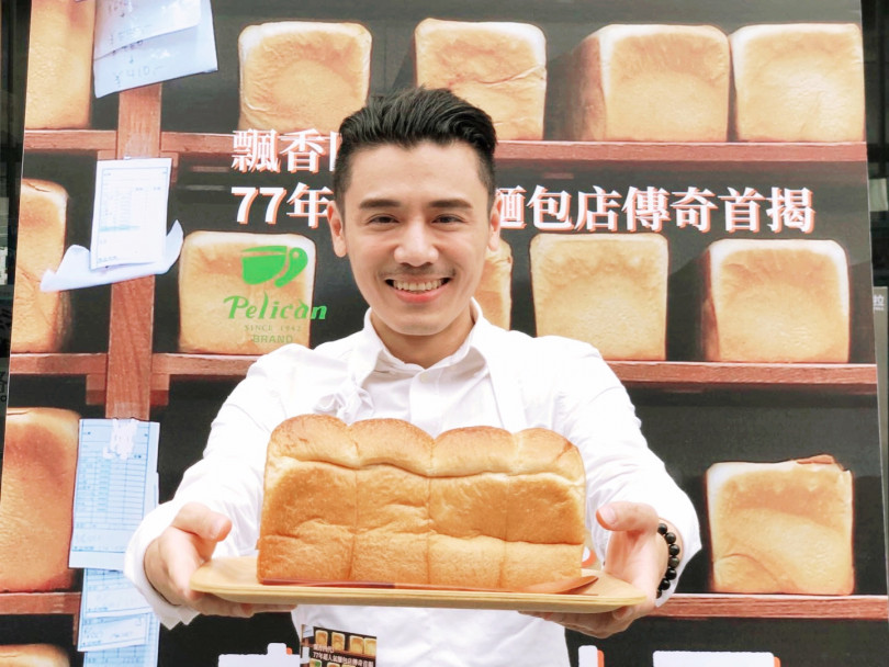 演員邱志宇出席《淺草的幸福吐司》試片，並擔任「鳥取Trees bread吐司專賣店」一日店長。