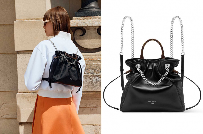 Louis Vuitton Off Duty Backpack Vibe手袋/124,000元(圖/品牌提供)