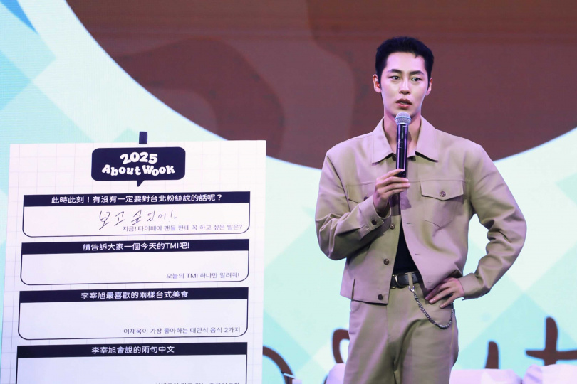 李宰旭熱愛台灣美食小籠包和牛肉麵。（圖／D-SHOW提供）