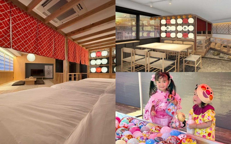2025年7月開業的祭典主題體驗型旅宿,入住即能感受日本祭典的熱鬧氣氛。(©OMATSURI BASE)