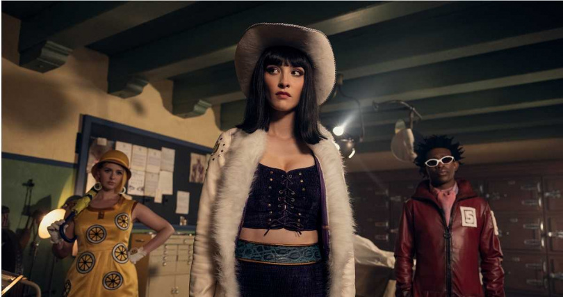 Jazzara Jaslyn, Lera Abova, Camrus Johnson。（圖／Netflix）