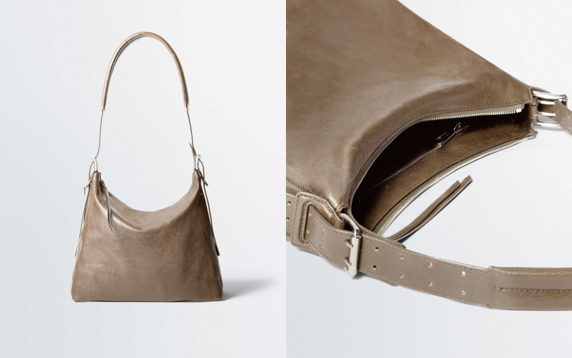 SMALL BELTED HOBO BAG (POP UP限定色-KHAKI BROWN) ／46,080元（圖／ART HAUS ）