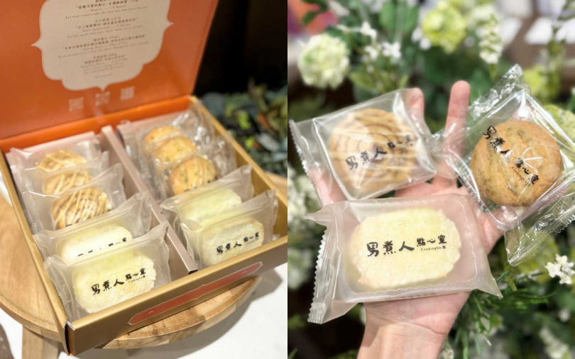記者會當天正式亮相的《男煮人點心室》「歐洲桂馥甜品禮盒」,讓香氣不只能飄散於空間,更化為舌尖上最甜蜜的感官延伸。(圖/吳雅鈴攝)