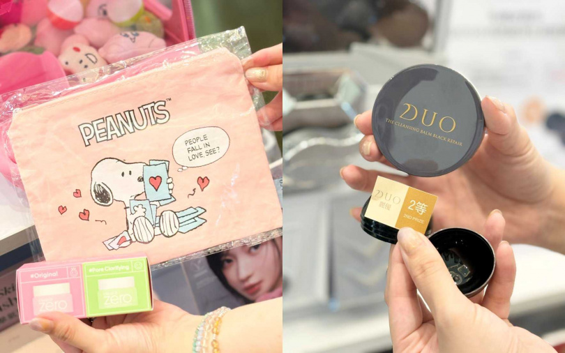 BANILA CO、DUO都有現場限定活動可以參加拿禮物。(圖/吳雅鈴攝)