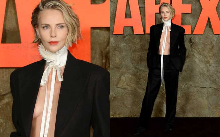(圖/取自 charlizeafrica IG)