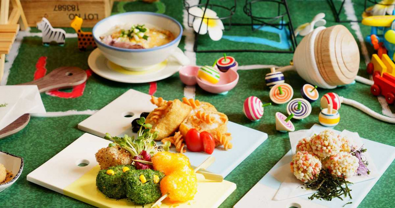 台北君悅酒店－凱菲屋，兒童節特別推出兒童餐點。