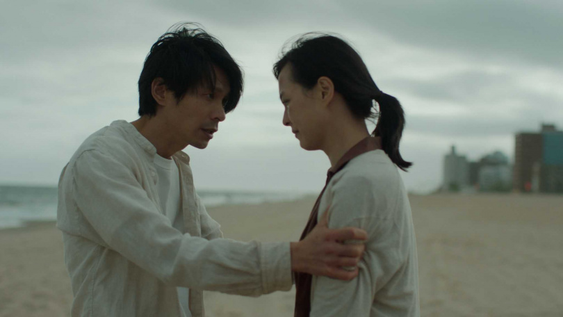 姚淳耀（左）和魏蔓在《我的天堂城市》飾演一對夫妻。（圖／滿滿額娛樂提供）