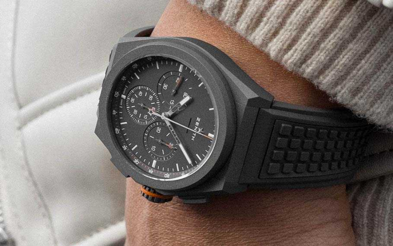 ZENITH「DEFY 21 Land Rover」限量款腕錶╱446,700元（圖╱ZENITH提供）