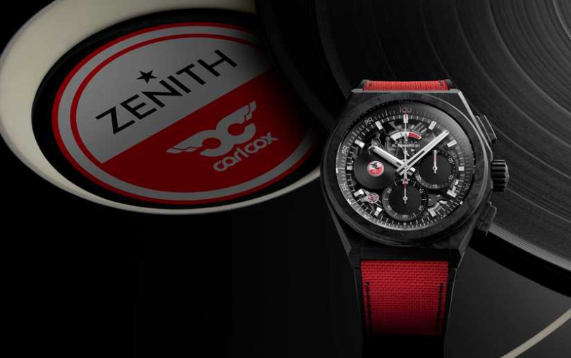 ZENITH「DEFY 21 Carl Cox」限量款腕錶╱626,600元（圖╱ZENITH提供）