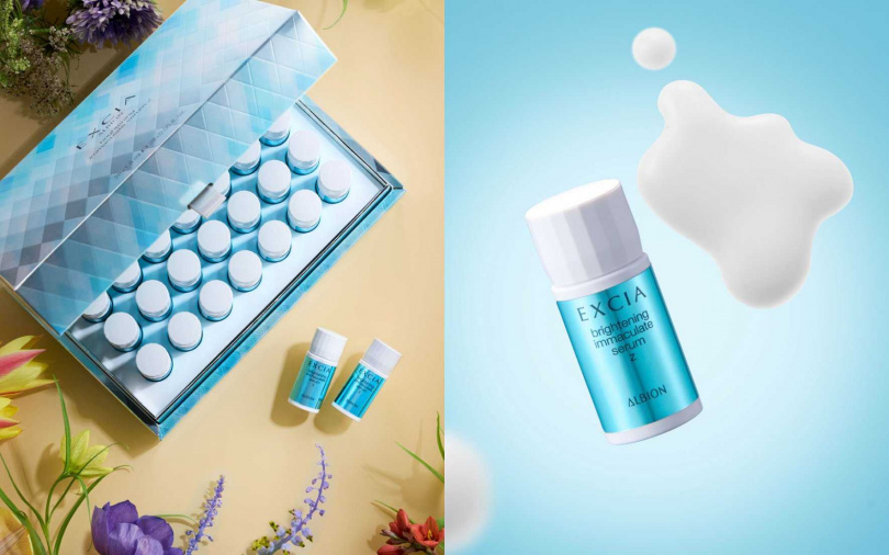 ALBION妃思雅綻白之源超能激光安瓶 Z (1.5ml x 28瓶)／8,300元（圖／品牌提供）