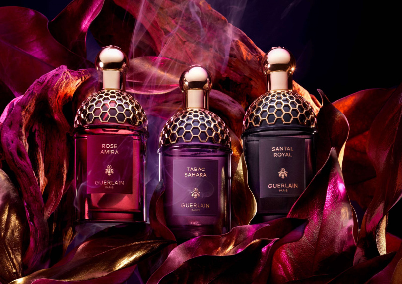 GUERLAIN花草水語暮嫣撒哈拉純粹淡香精系列。（圖／品牌提供）
