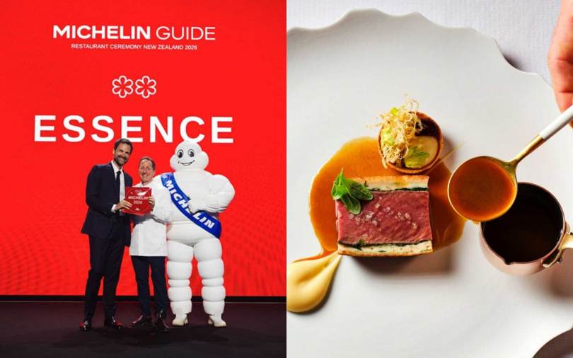 皇后鎮餐廳 Essence 獲《米其林指南》二星肯定,行政主廚 Paul Froggatt 將這份榮耀獻給每一位走進廚房的人。(圖/紐西蘭觀光局提供)