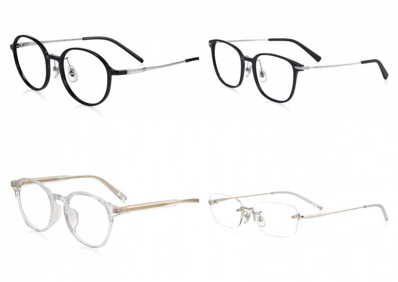 男款推薦框型：OWNDAYS AU2110A-5S C1、AU2146N-5A C1，女款推薦框型：NC3035G-5A C2、NC3029J-4S C1（圖／品牌提供）