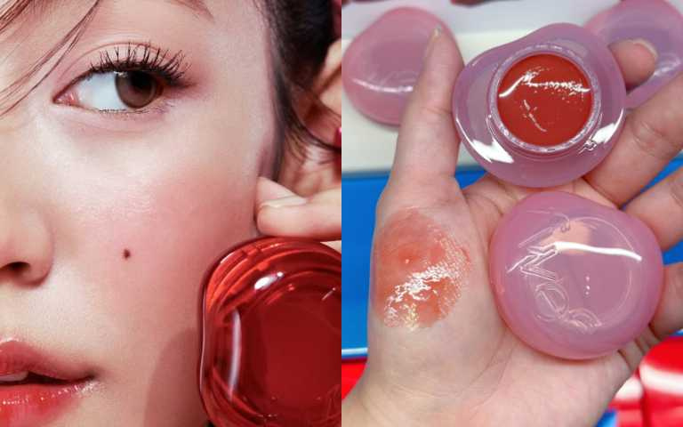 fwee 唇頰兩用果凍膏/600元(圖/取自 fwee_makeup_tw IG、廖怡婷攝)