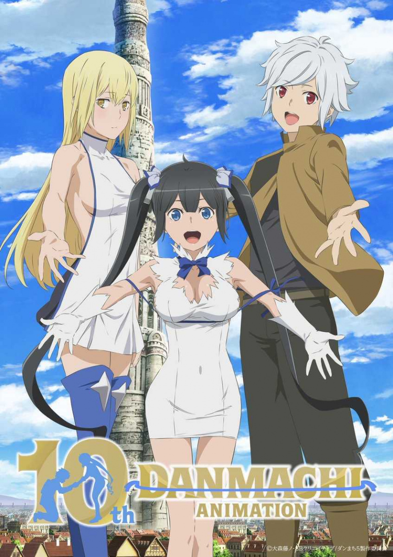 (圖/翻攝自X:ダンまちシリーズアニメ公式@『ダンまちⅤ』配信中!)