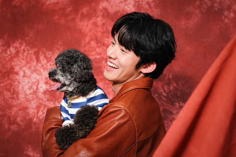 余杰恩透露媽媽常對著Wuni講話，還曾把他跟Wuni的名字搞錯，讓他哭笑不得。（圖／林士傑攝）