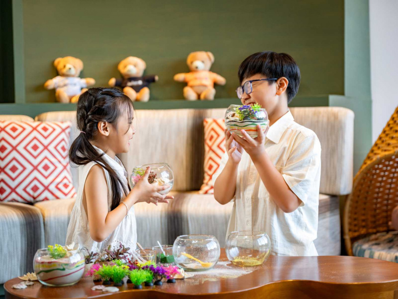 度假村內的SPLASH兒童俱樂部為從幼兒到青少年提供各種遊戲和活動。(圖/金蘭麗笙度假村提供)