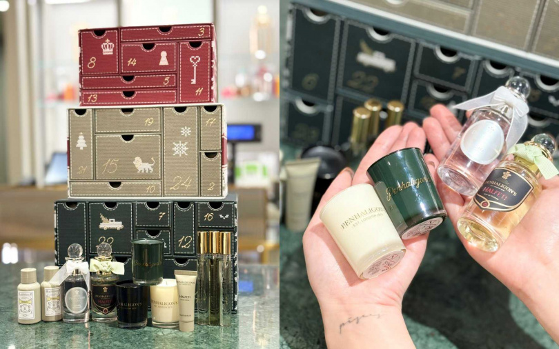 潘海利根聖誕倒數月曆／19,200元（圖／吳雅鈴攝）