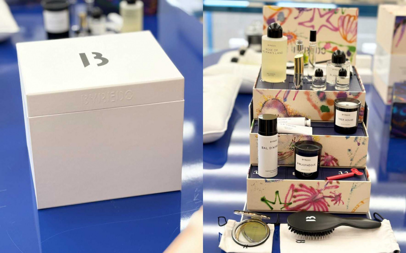 BYREDO首款聖誕倒數月曆／27,325元（圖／吳雅鈴攝）