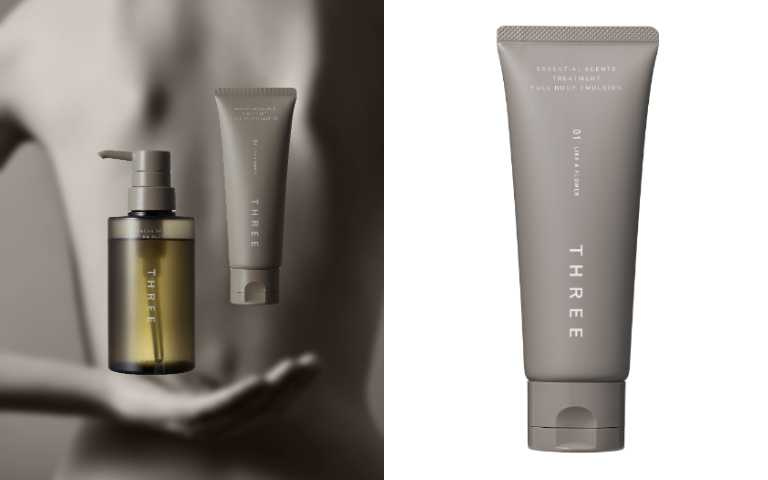 THREE 香氛甦活精油身體乳 01 花境 100mL／1,500元（圖／品牌提供）