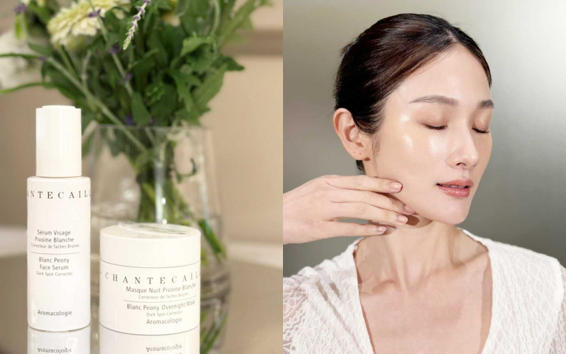 以「精華導入x面膜封存」的兩步驟，讓亮白功效在夜間倍速放大！（圖／吳雅鈴攝）