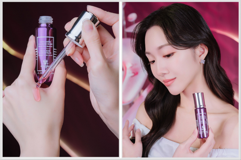 Sisley黑玫瑰彈潤水光菁萃30ml / 8,300元。(圖/品牌提供)