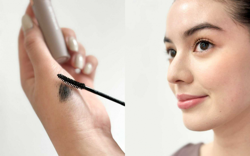 不只刷頭很有梗，這次連膏體也是針對亞洲睫毛特性研發，輕盈不厚重，不怕出現刷完會秒下垂的窘境！（圖／吳雅鈴攝）