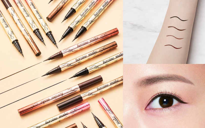 KISSME花漾美姬「超！持久極細抗暈眼線液」以0.1mm的極細日本製彈力筆頭搭載超防水、超抗汗的持妝實力，是許多女孩心中「不用再比，直接入手」的第一名眼線選擇。（圖／品牌提供）