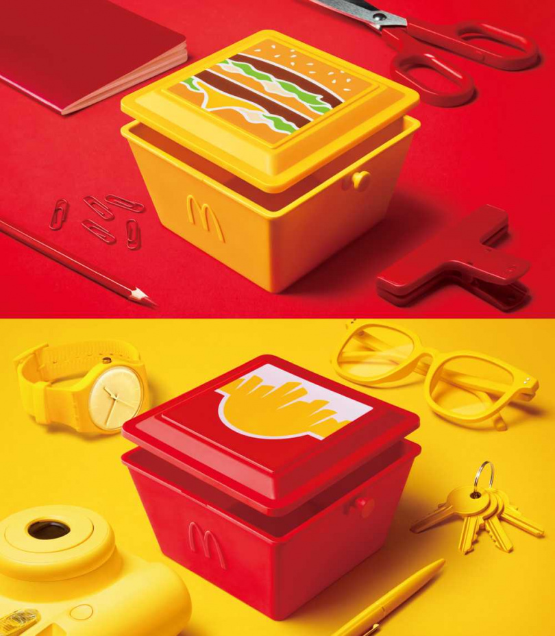 「麥當勞狂粉必收置物盒」的高顏值外觀不僅適合搭配擺拍、或作為家中擺飾為生活增添活潑朝氣！