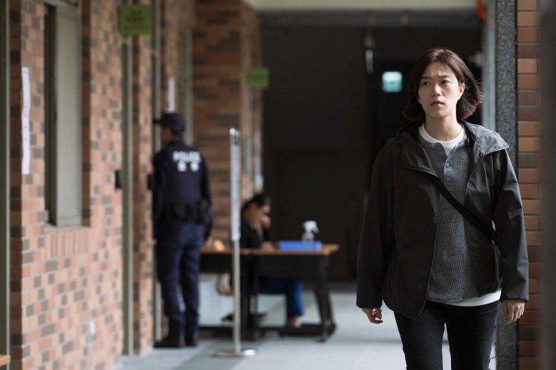 鄧九雲飾演總統隨扈。（圖／牽猴子）