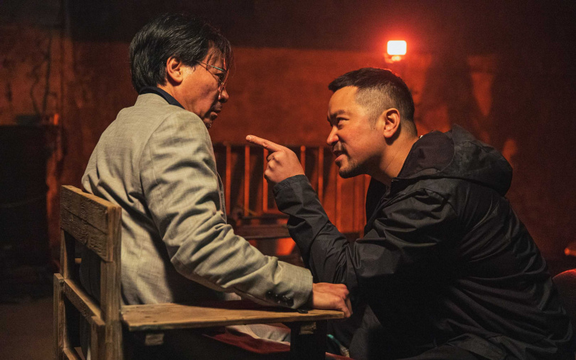 張孝全（右）對尹昭德展開以暴制暴的復仇行動。（圖／華映提供）