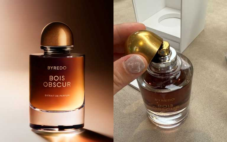 整個瓶身都升級更有質感,包括噴頭處重新設計,頭部銀邊部分也有刻字。BYREDO Bois Obscur 暗影烏木奢華香精 70ml/12,790元(圖/品牌提供)