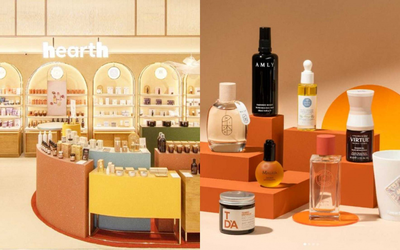秉持「對肌膚,對地球更好」理念的hearth,精選來自世界各地的美好品牌,滿足從髮膚到身體、居家的所有美麗需求。(圖/品牌提供)