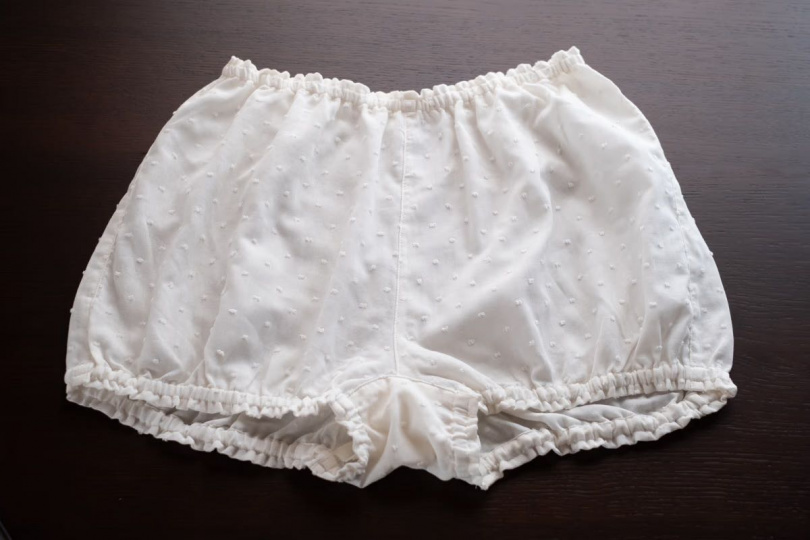 MUJI無印良品女用二重氣球內褲日幣1490元。（圖/翻攝自網路）