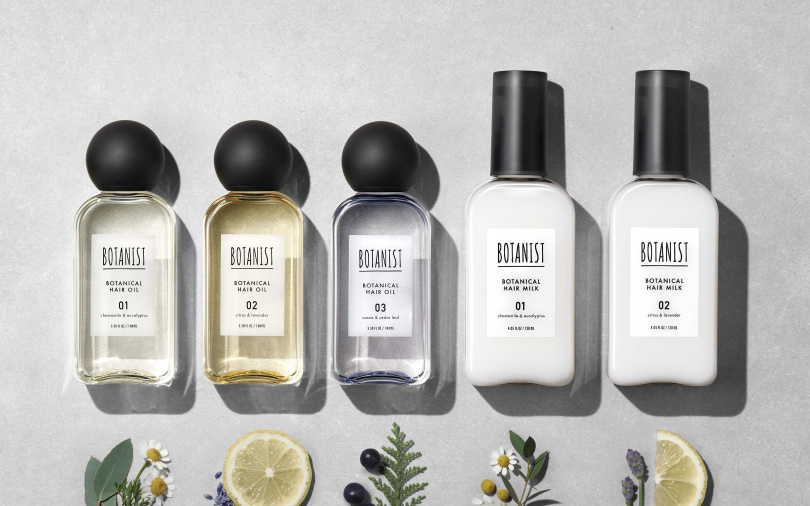 BOTANIST Botanical Hair Oil植物性護髮油、Botanical Hair Milk植物性護髮乳9月起將於全日本藥妝店及綜合雜貨店等通路正式販售。(圖/品牌提供)