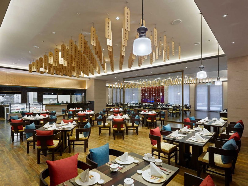 台北美福大飯店的潮粵坊港潮餐廳。