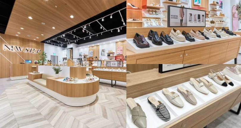 「NEW STEP」集結旗下品牌高性價比與優質細膩的設計，攻佔各種年齡層與風格的女生鞋櫃。（圖／品牌提供）