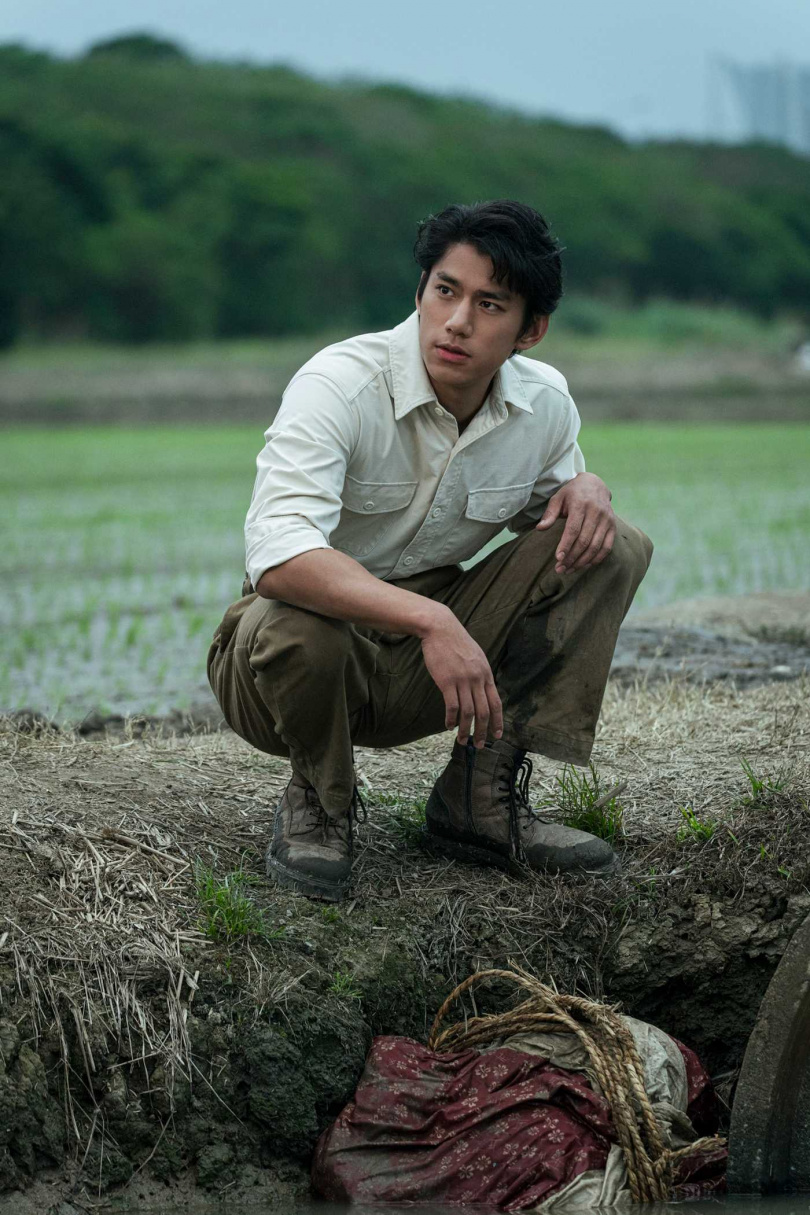 朱軒洋在《搜查瑠公圳》為了洗清父親冤屈，努力找尋分屍案凶手。（圖／伯樂影業提供）