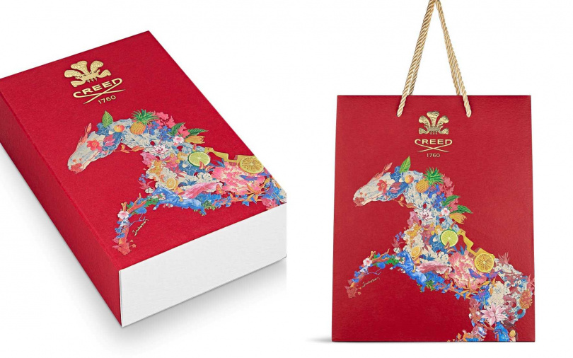 即日起至2/28，CREED 推出金駿迎春年節限量包裝活動。（圖／品牌提供）