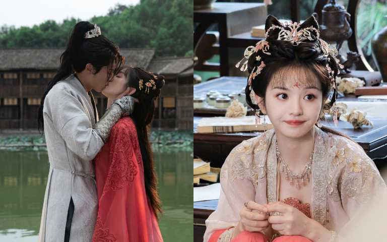 (圖/取自 田曦薇 微博、劇照)