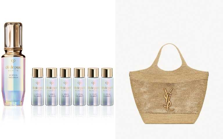 &nbsp;圖說：復興館cle de peau BEAUTE 激光精萃獨家組 價值11050元 優惠價8500元 限量20組，再加贈SOGO電子商品券800元限量20份。復興館 SAINTLAURENT CARE 超大型購物袋，價格店洽(圖/業者提供)