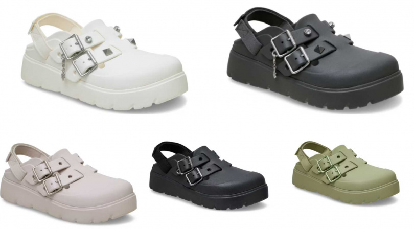 Crocs Loaferette 龐克星光熠熠克駱格／2680元~3180元（圖／品牌提供）