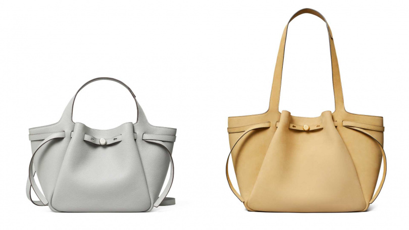 TORY BURCH_ROMY 小號托特包/19,900元,ROMY托特包/25,600元(圖/品牌提供)